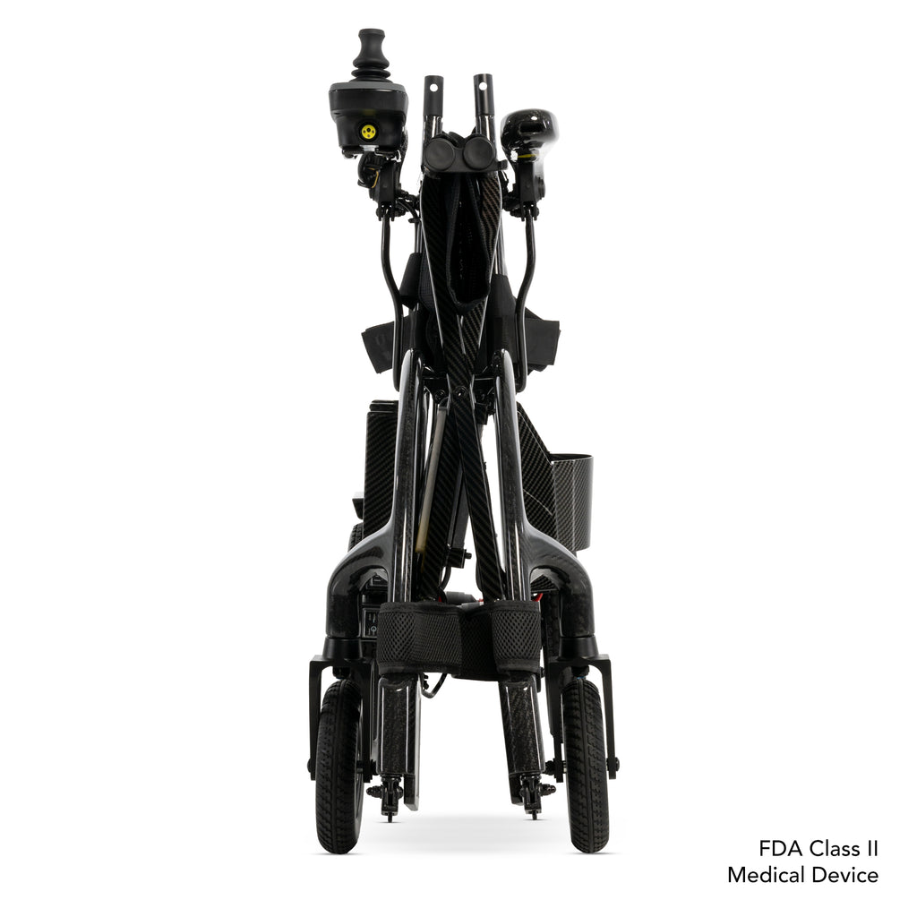 Jazzy® Carbon 27X Black Power Wheelchair