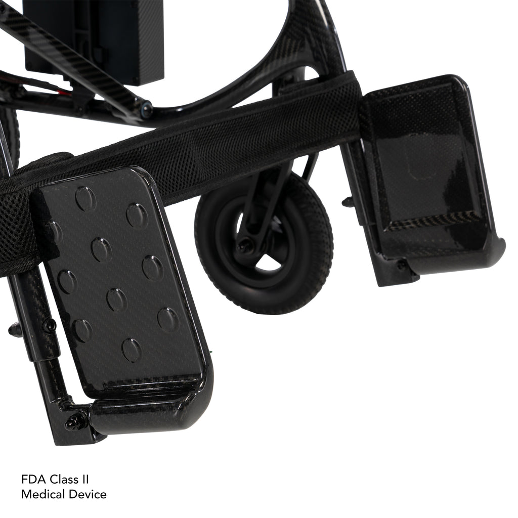 Jazzy® Carbon 27X Black Power Wheelchair