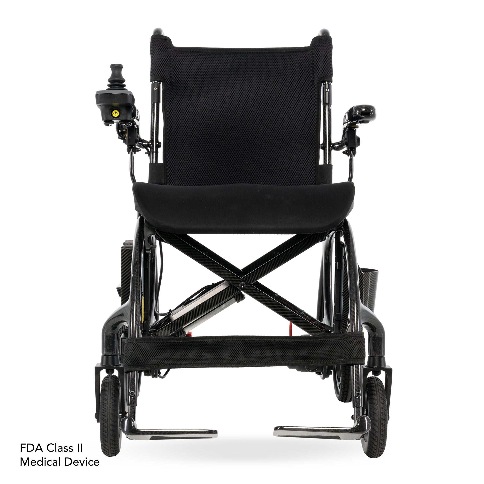 Jazzy® Carbon 27X Black Power Wheelchair