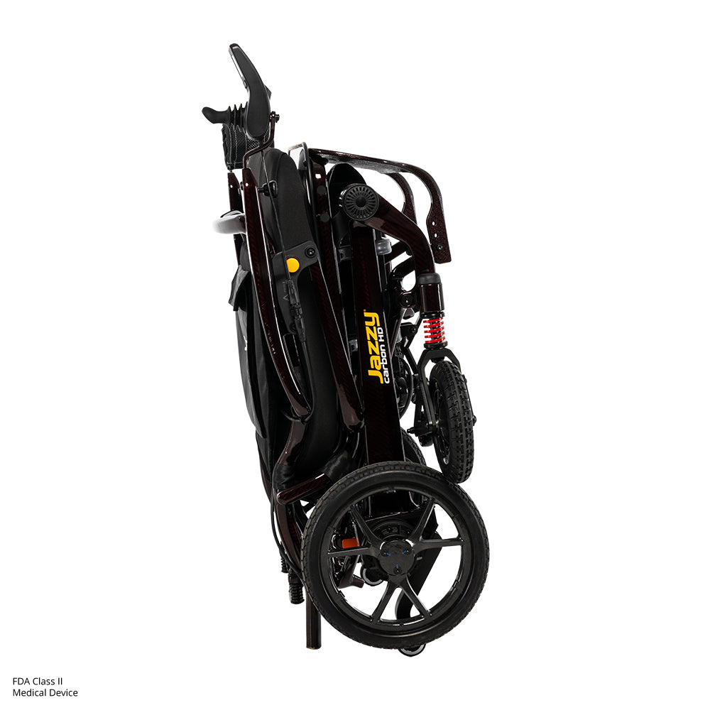 Jazzy® Carbon HD Black Cherry Power Wheelchair