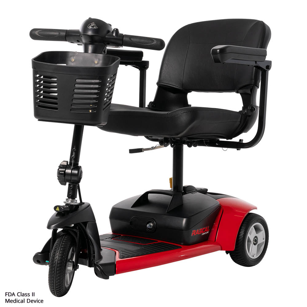 Rascal Venture 3 Wheel Mobility Scooter RED RSC39
