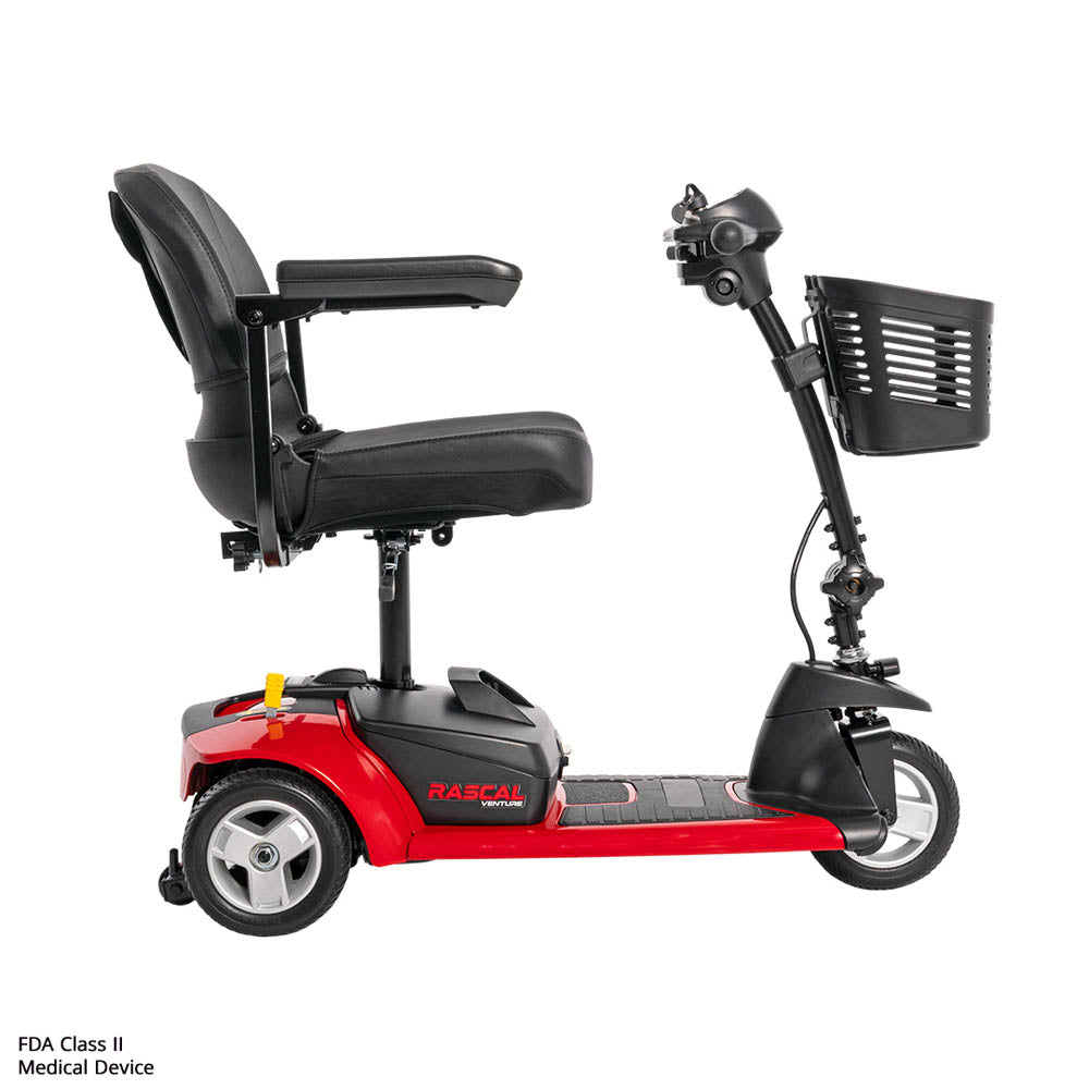 Rascal Venture 3 Wheel Mobility Scooter RED RSC39