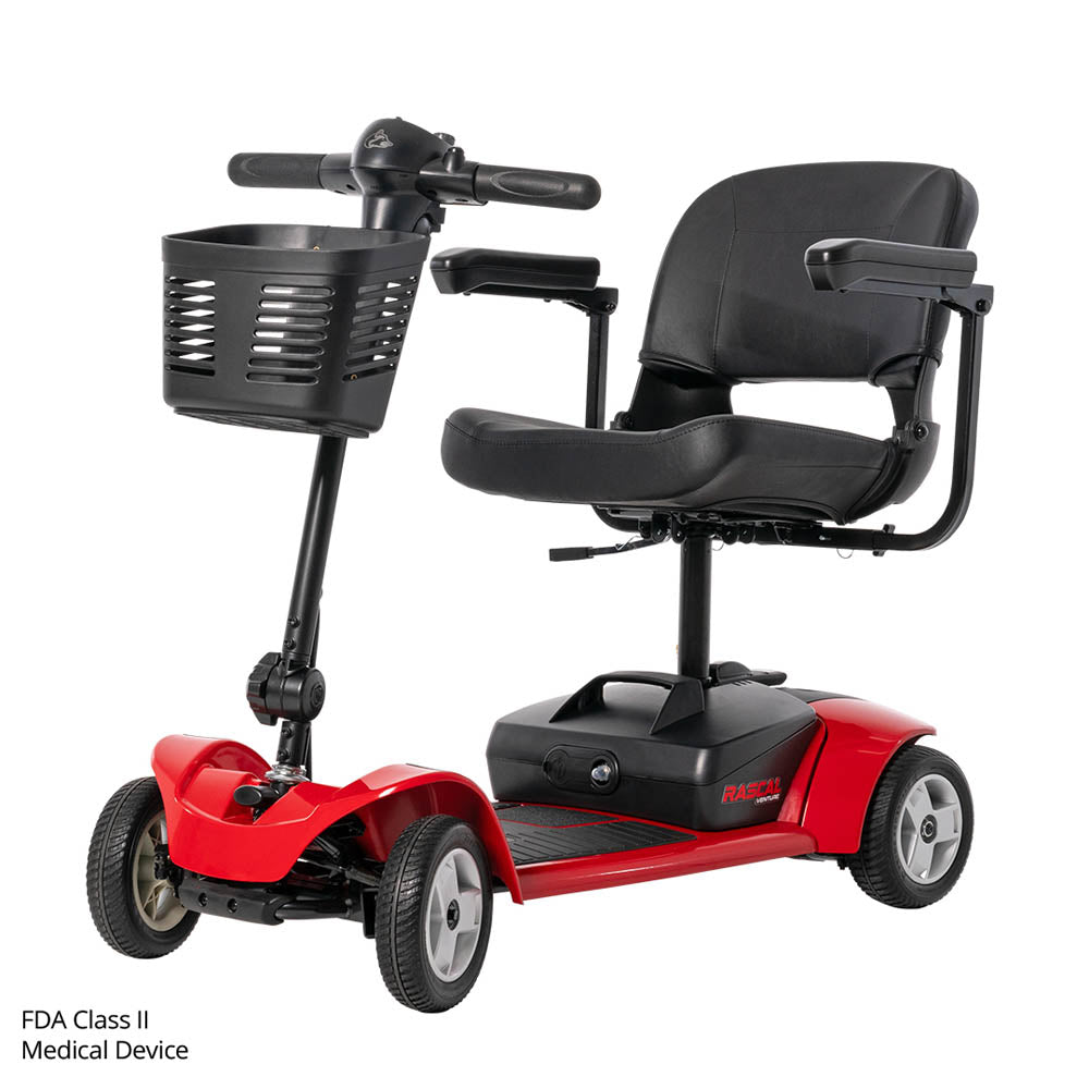 Rascal Venture 4 Wheel Mobility Scooter RED RSC49