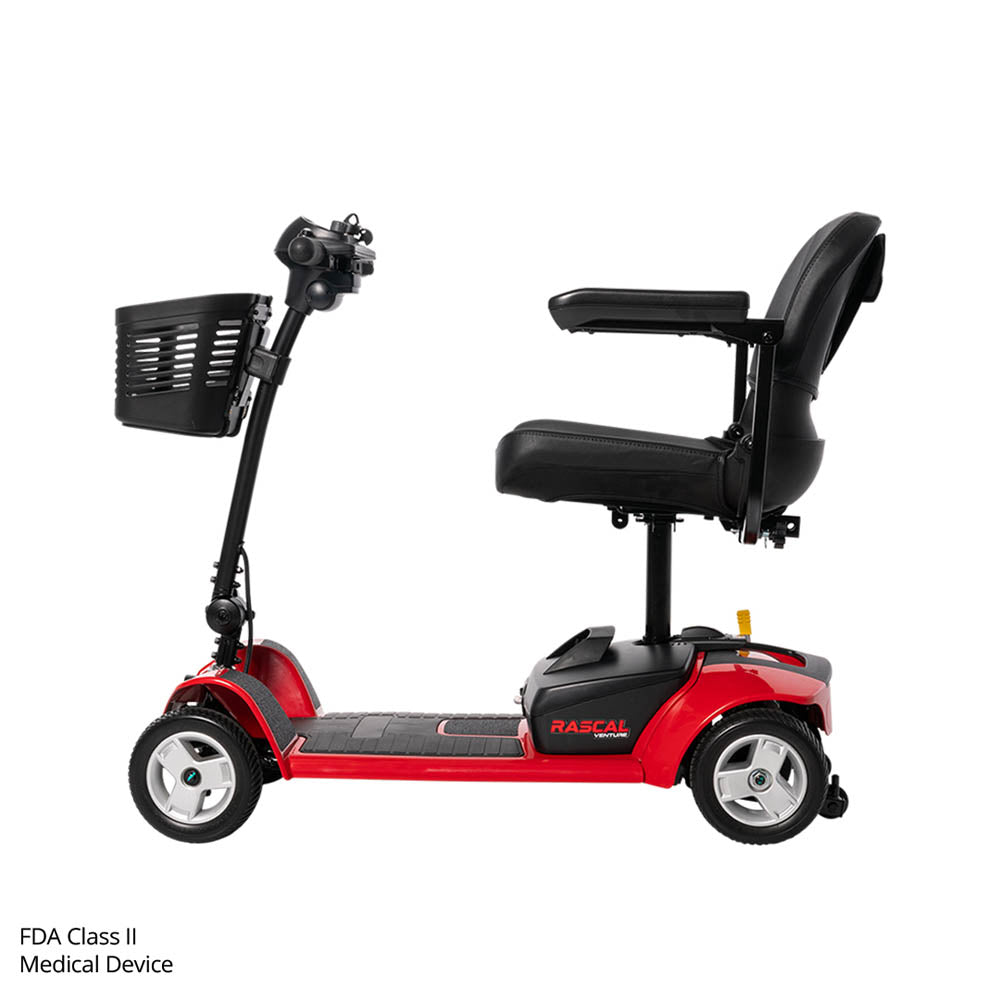 Rascal Venture 4 Wheel Mobility Scooter RED RSC49